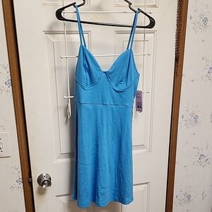 Wild Fable Blue Mini Dress